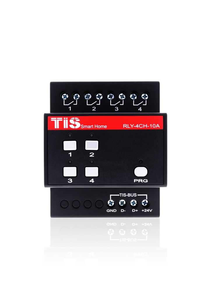 Relay 4 Ch 10A with motor Shutter Control Function