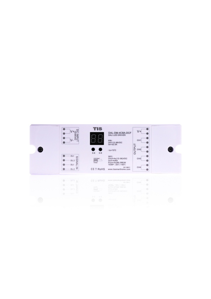 [DAL-DM-4C8A-DCF ] LED Driver DALI 4Ch*8A 