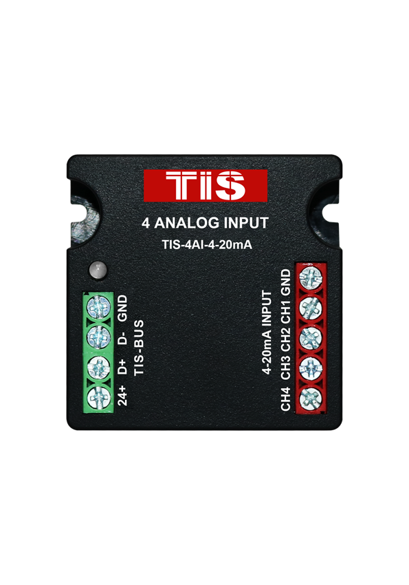 [TIS-4AI-4-20mA] 4 X 4-20mA Analog Inputs