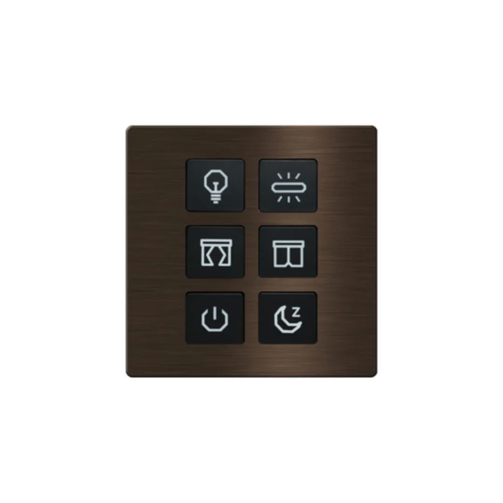 TIS-CLK-6B-1F (Black)