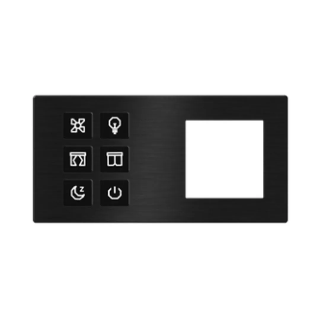 TIS-CLK-6B-2F (Black)