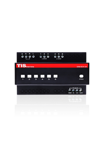 [DIM-6Ch-2A] Leading Edge Dimmer 6 Channel 2A