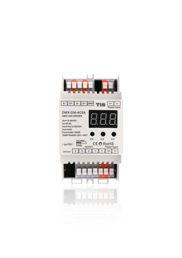 [DMX-DM-4C5A ] LED Din-Rail DMX 4Ch *5A 