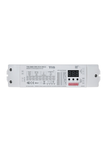 [TIS-DMX-DM-2CH-
50CC] Constant Current Tunable White Driver